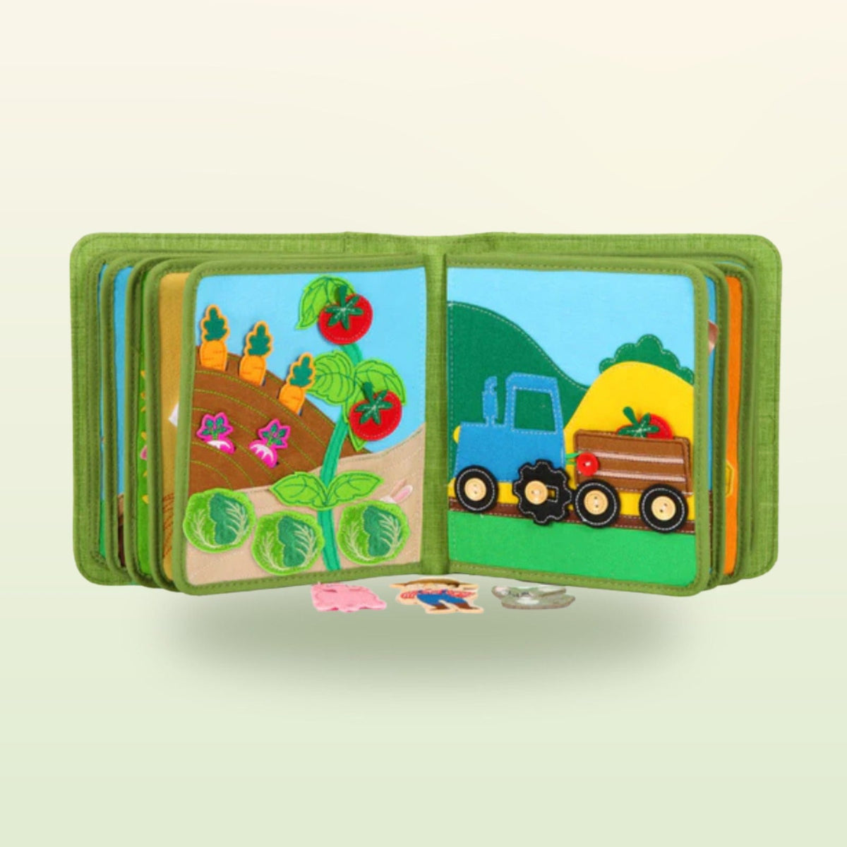 My First Book Bauernhof + Rucksack Set