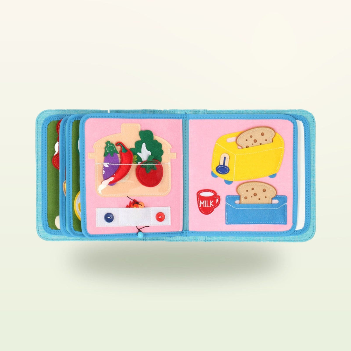 My First Book Kleine Feinschmecker (rosa) + Rucksack Set