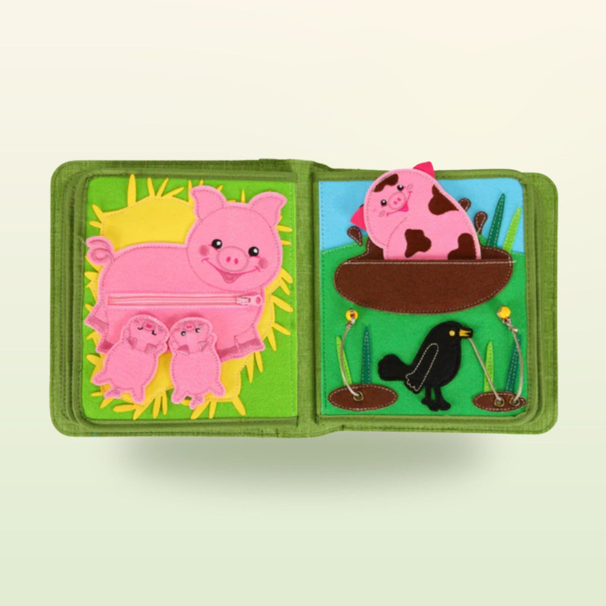 My First Book Bauernhof + Rucksack Set
