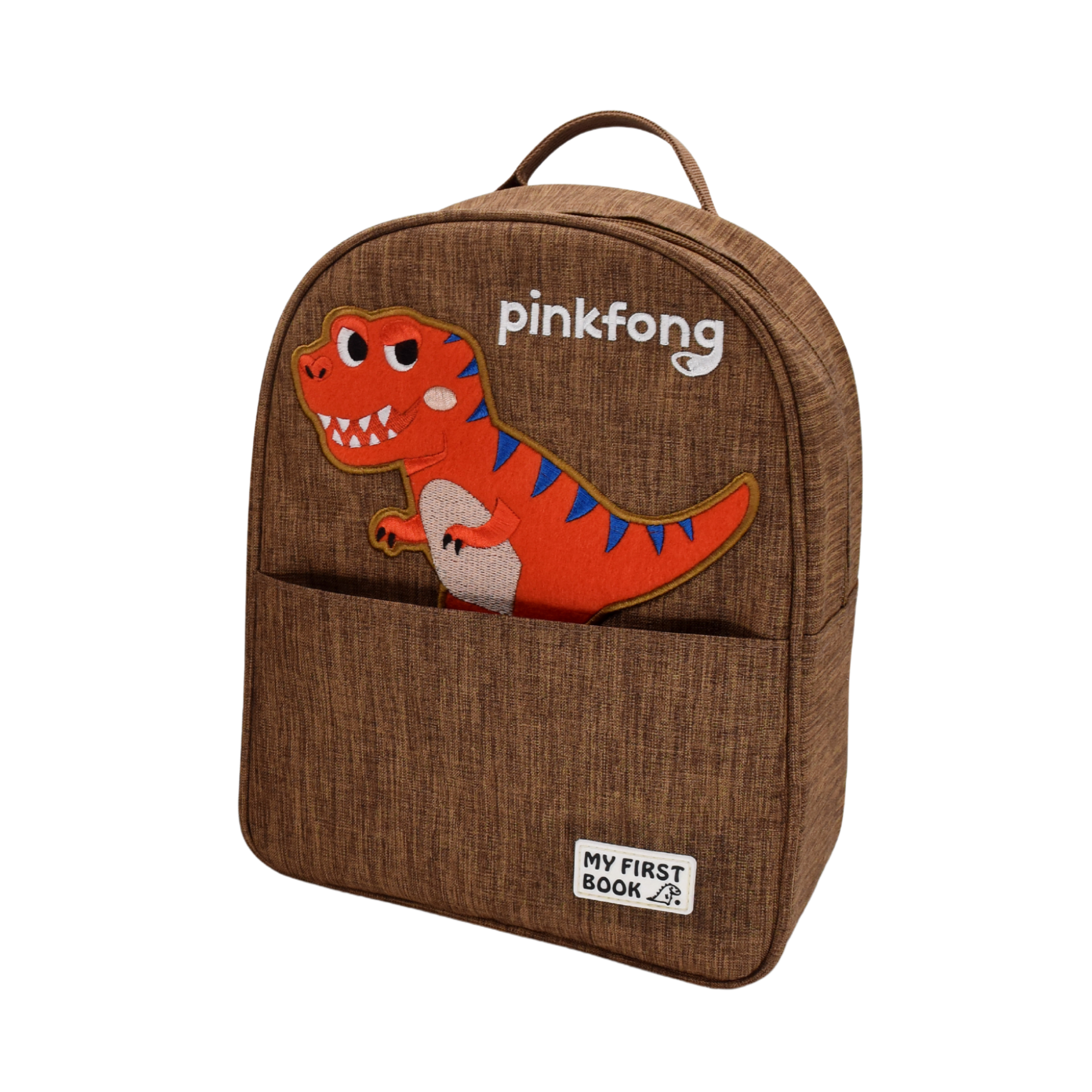 Kinder-Rucksack im T-Rex-Design von My First Book – passendes Zubehör zum Quiet Book