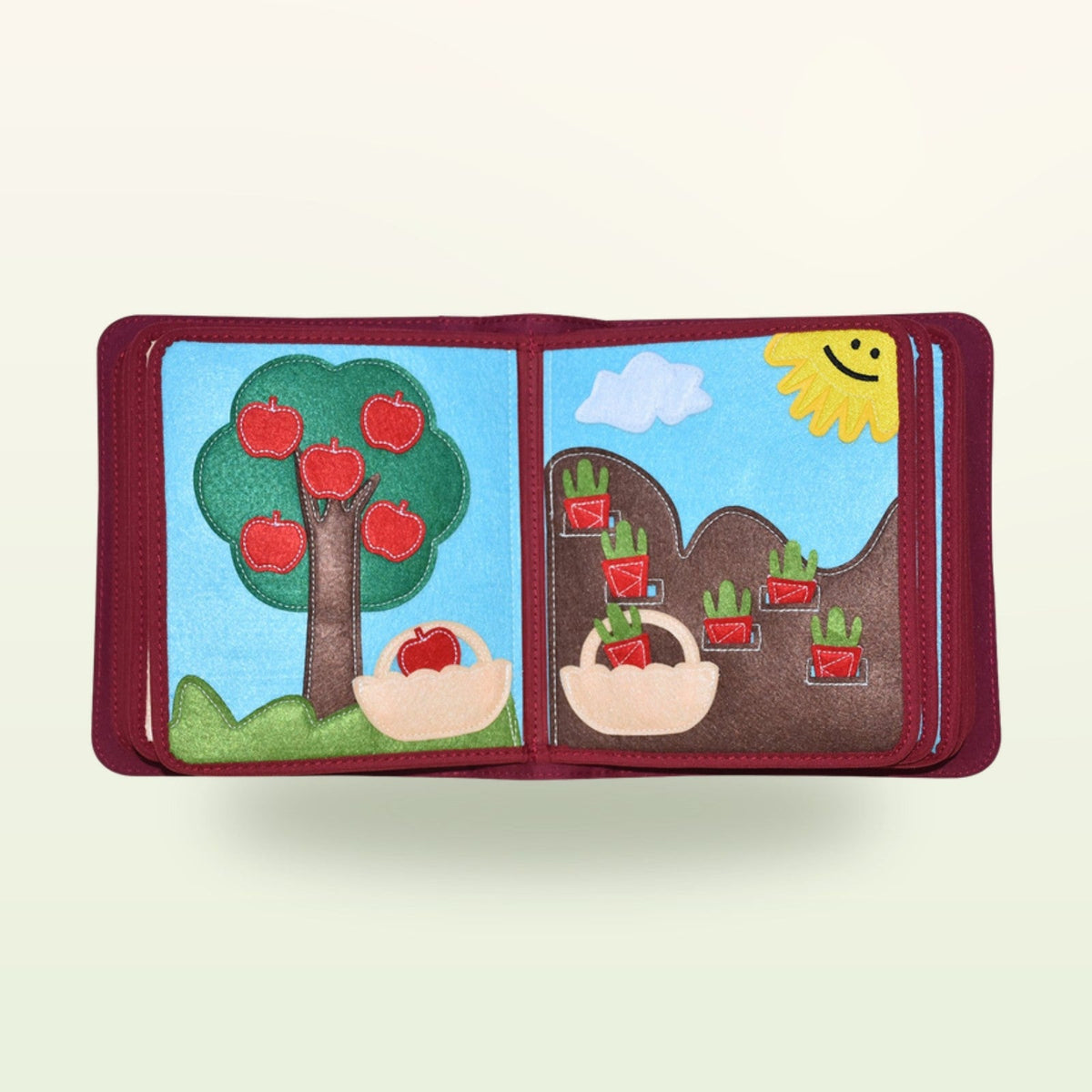 My First Book Mein Alltag (rot) + Rucksack Set