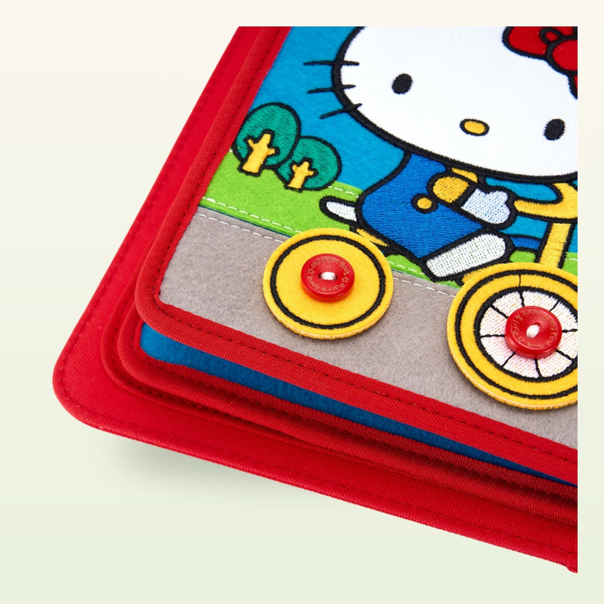 My First Book Hello Kitty (rot) + Rucksack Set