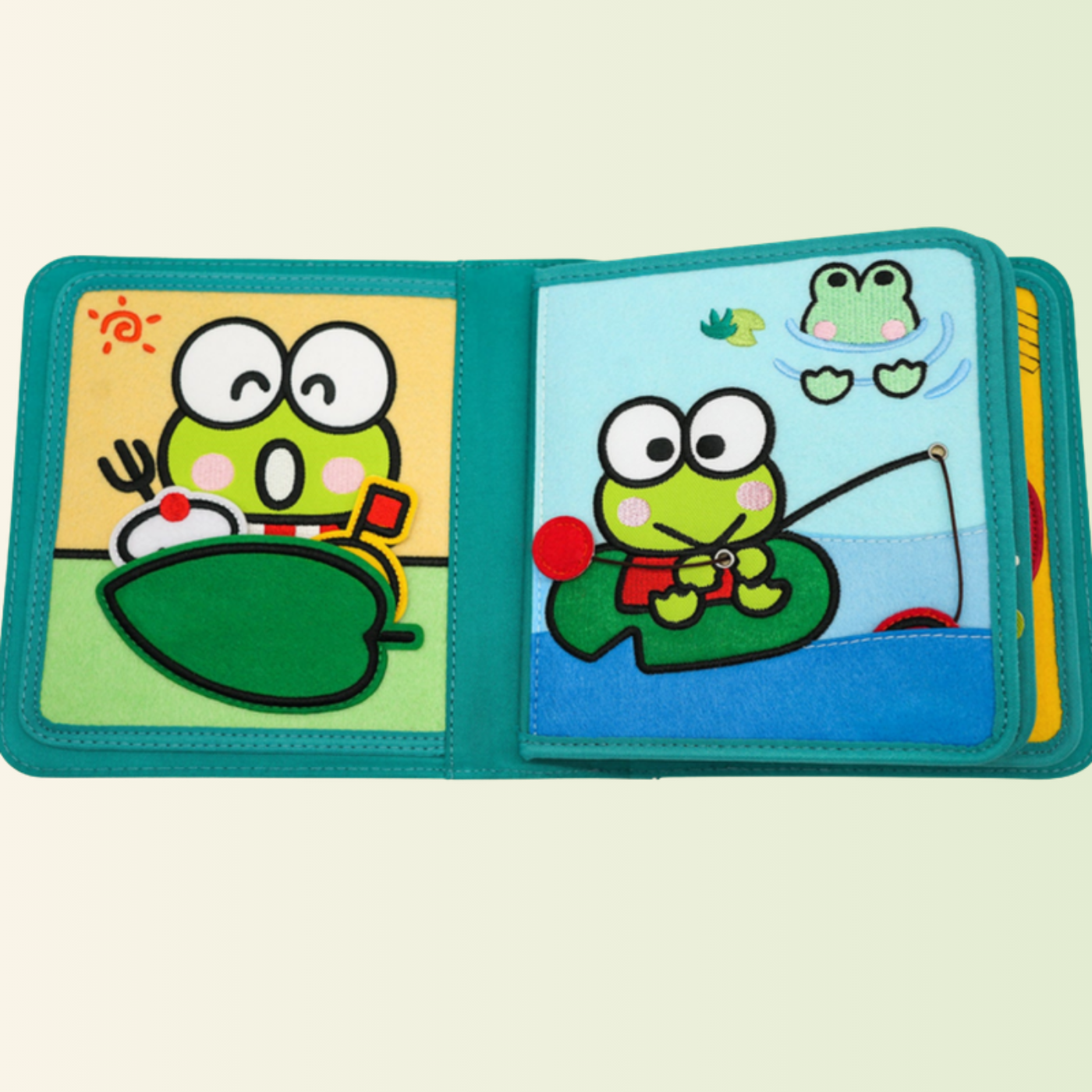 My First Book Keroppi + Backpack Set