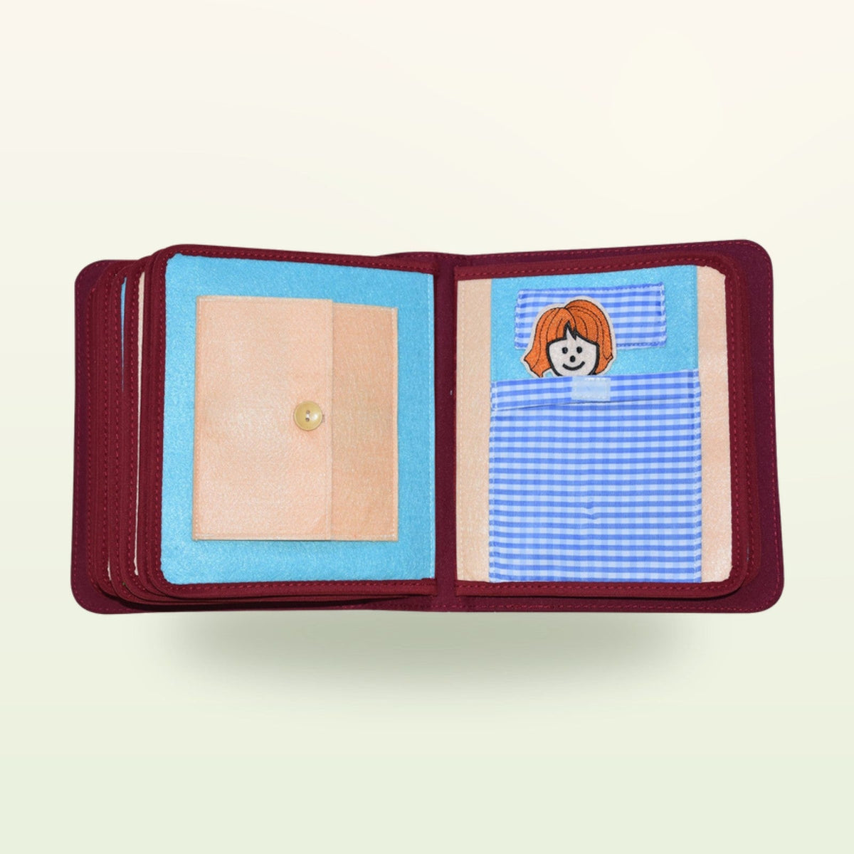 My First Book Mein Alltag (blau) + Rucksack Set