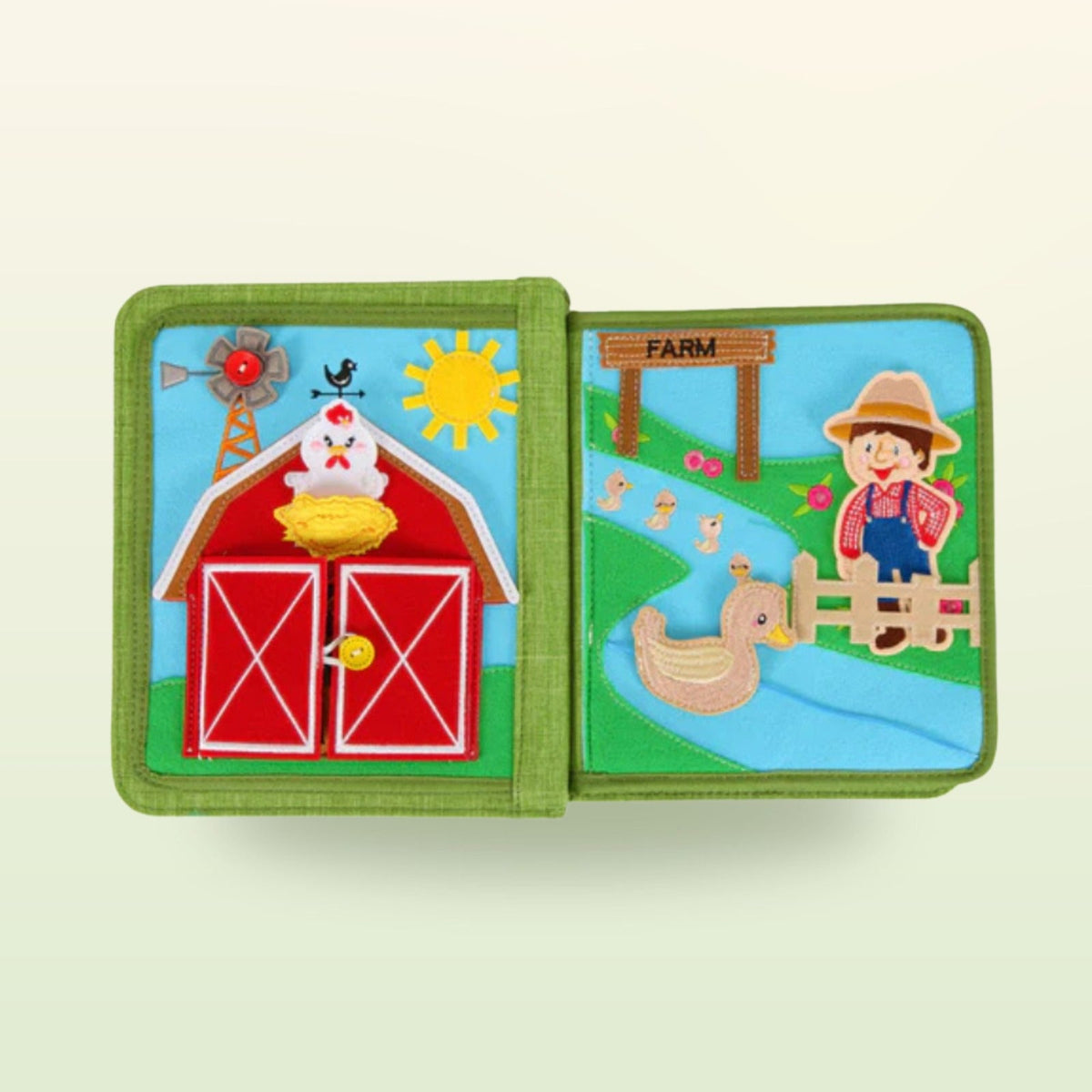 My First Book Bauernhof + Rucksack Set
