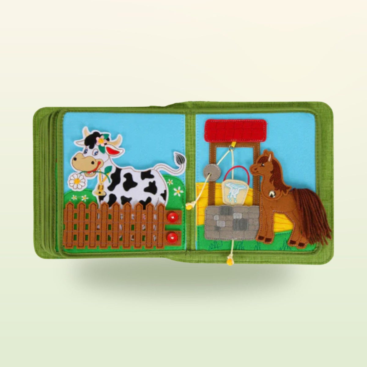 My First Book Bauernhof + Rucksack Set