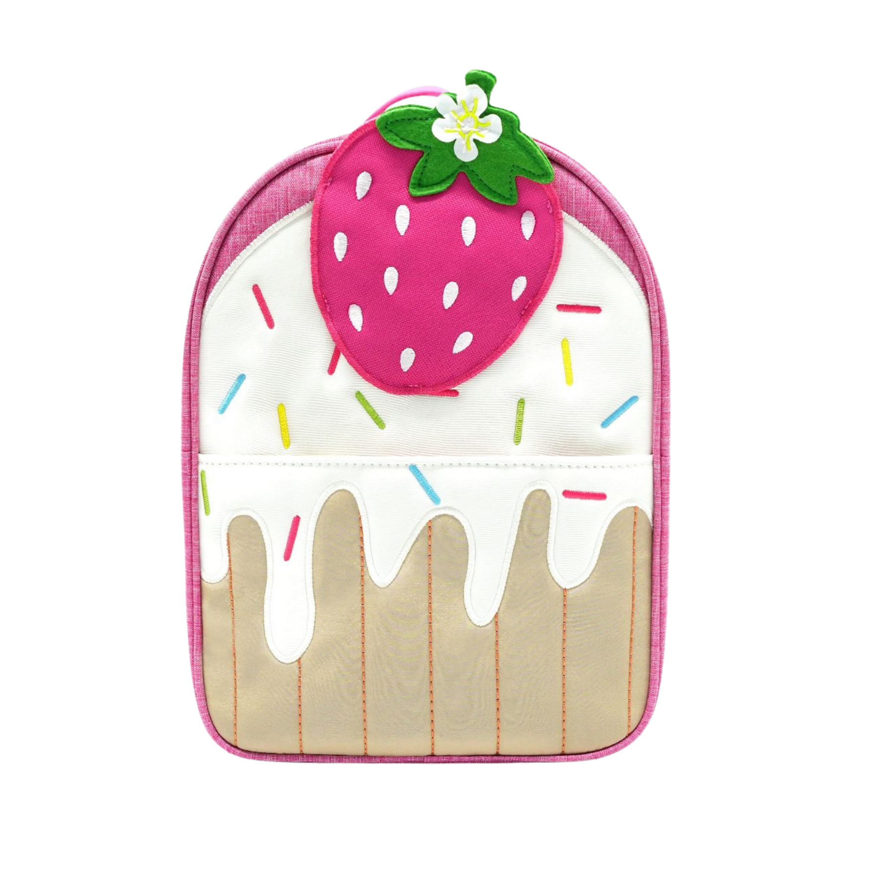 Kinder-Rucksack im Kleine-Feinschmecker-Design (Rosa) von My First Book – passendes Zubehör zum Quiet Book