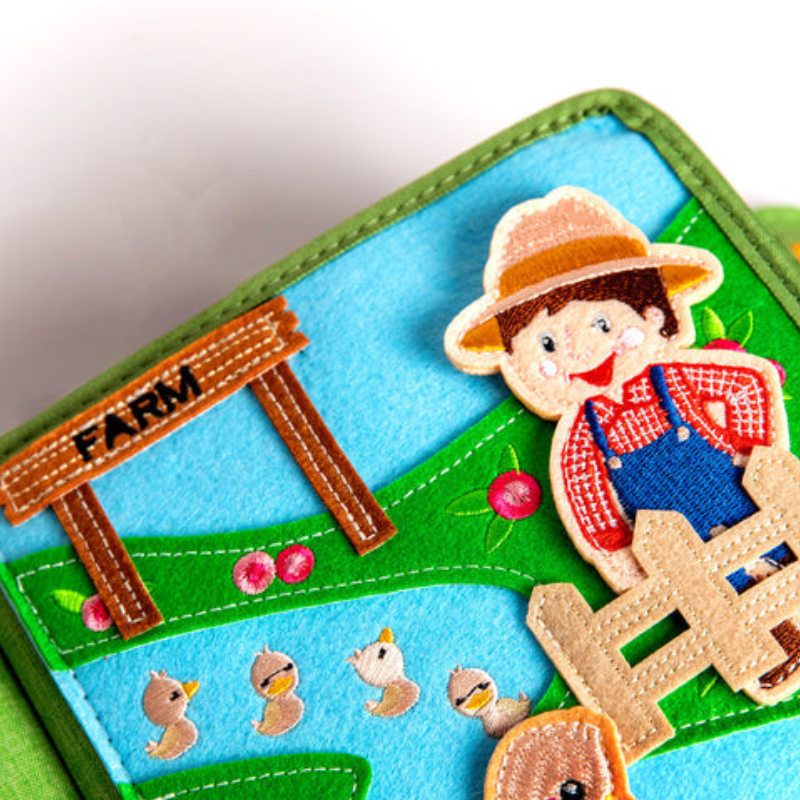 My First Book Bauernhof + Rucksack Set